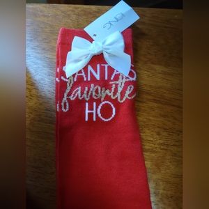 Santa's favorite ho knee high socks